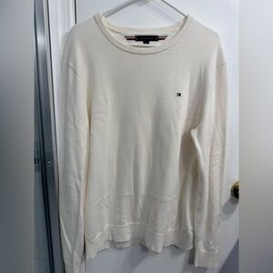 Men’s Tommy Hilfiger Large White Crew Neck